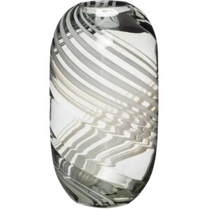 Vase Hubsch Interior Swirl Blanc 15x28 cm Vase Hubsch Interior Swirl Blanc 15x28 cm
