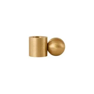 Brass candlestick OYOY Living Design Palloa Doré 3,9x2x2 cm Brass candlestick OYOY Living Design Palloa Doré 3,9x2x2 cm