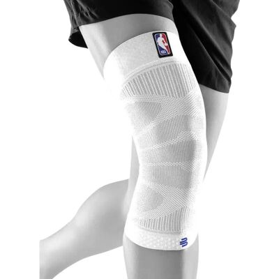 BAUERFEIND Sports compression knee brace NBA Blanc M BAUERFEIND Sports compression knee brace NBA Blanc M