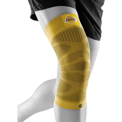 BAUERFEIND Sports compression knee brace NBA Jaune S BAUERFEIND Sports compression knee brace NBA Jaune S