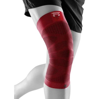 BAUERFEIND Sports compression knee brace NBA Rouge L BAUERFEIND Sports compression knee brace NBA Rouge L