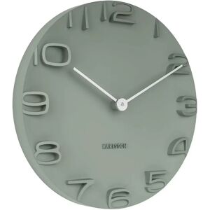 Wall clock with chrome hands Karlsson On The Edge Vert 42x42x5x42 cm Wall clock with chrome hands Karlsson On The Edge Vert 42x42x5x42 cm