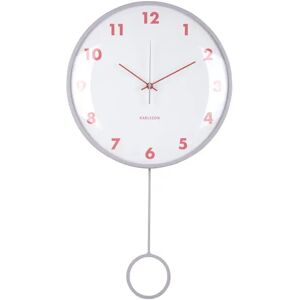 Wall clock Karlsson Cheeky Dome Pendulum Violet 35,5x61,5 cm Wall clock Karlsson Cheeky Dome Pendulum Violet 35,5x61,5 cm
