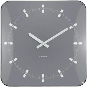 Wall clock Karlsson Sucinto Dome Gris 35x35x4,5 cm Wall clock Karlsson Sucinto Dome Gris 35x35x4,5 cm