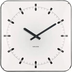 Wall clock Karlsson Sucinto Dome Blanc 35x35x4,5 cm Wall clock Karlsson Sucinto Dome Blanc 35x35x4,5 cm