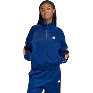 Women's sweat jacket adidas Stadium Bleu XS Women's sweat jacket adidas Stadium Bleu XS