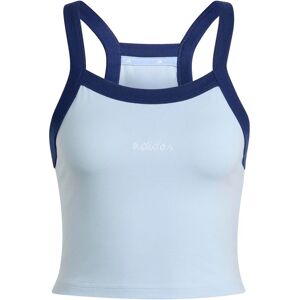 Women's embroidered graphic tank top adidas Essentials Colorpop Bleu XL Women's embroidered graphic tank top adidas Essentials Colorpop Bleu XL