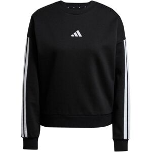 Sweatshirt woman adidas Essentials 3-Stripes Fleece Noir 2XS Sweatshirt woman adidas Essentials 3-Stripes Fleece Noir 2XS
