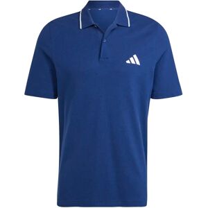 Polo adidas Essentials Small Logo Pique Bleu S Polo adidas Essentials Small Logo Pique Bleu S