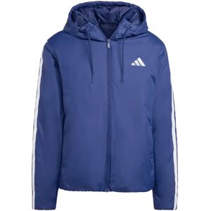Hooded jacket adidas Essentials Climawarm 3 Stripes Bleu 2XL Hooded jacket adidas Essentials Climawarm 3 Stripes Bleu 2XL