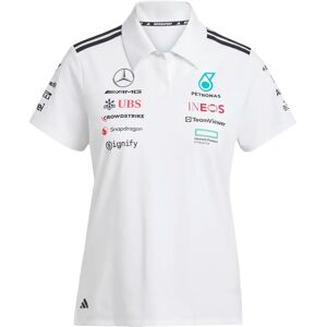 Women's polo shirt adidas Mercedes - AMG Petronas Formula One Team Blanc 2XS Women's polo shirt adidas Mercedes - AMG Petronas Formula One Team Blanc 2XS