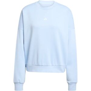 Sweatshirt woman adidas Essentials Small Logo Bleu XL Sweatshirt woman adidas Essentials Small Logo Bleu XL