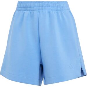 adidas Soft Lux Loose Shorts - Blue - Shorts adidas Soft Lux Loose Shorts - Blue - Shorts