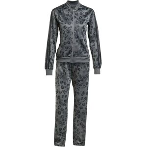 Women's sweat jacket adidas Essentials 3 stripes Gris 2XS Women's sweat jacket adidas Essentials 3 stripes Gris 2XS