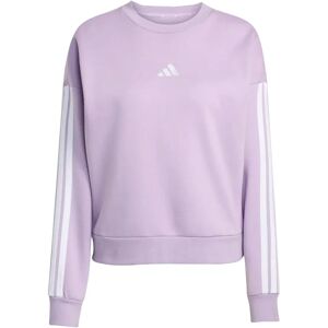 Sweatshirt woman adidas Essentials 3-Stripes Violet XS Sweatshirt woman adidas Essentials 3-Stripes Violet XS