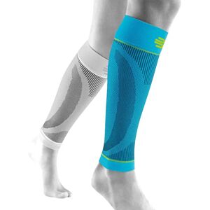 Lower leg compression sleeve Bauerfeind Sports Bleu L Long Lower leg compression sleeve Bauerfeind Sports Bleu L Long