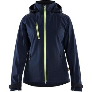 Women's softshell Polo shirt Blaklader Bleu 3XL Women's softshell Polo shirt Blaklader Bleu 3XL