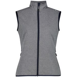 Women's zip-up sleeveless jacket CMP Bleu 2XS Women's zip-up sleeveless jacket CMP Bleu 2XS