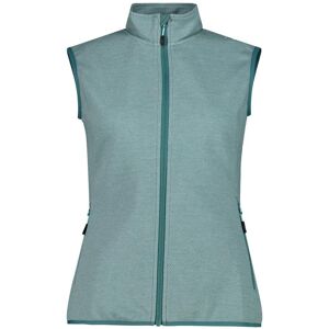 Women's zip-up sleeveless jacket CMP Bleu 2XS Women's zip-up sleeveless jacket CMP Bleu 2XS