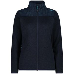 Women's zip-up sweatshirt CMP Bleu 2XS Women's zip-up sweatshirt CMP Bleu 2XS