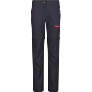 Women's zip trousers CMP Noir 2XL Women's zip trousers CMP Noir 2XL