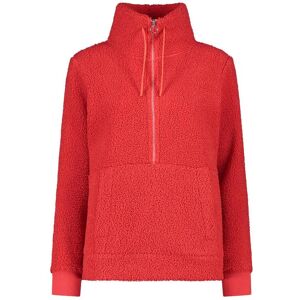 Women's half-zip sweatshirt CMP Rouge 2XS Women's half-zip sweatshirt CMP Rouge 2XS