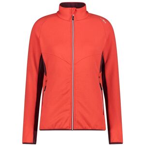 Women's Grid Tech Fleece CMP Orange XL Women's Grid Tech Fleece CMP Orange XL