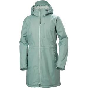 Women's long hooded waterproof jacket Helly Hansen Westport Ins Vert XS Women's long hooded waterproof jacket Helly Hansen Westport Ins Vert XS