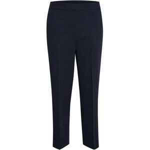 Women's crop Trousers KAFFE Sakura HW Bleu 36 Women's crop Trousers KAFFE Sakura HW Bleu 36