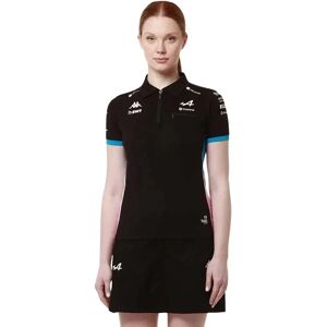 Kappa Women's Polo shirt Alpine F1 Adraw 2024 Noir XS Kappa Women's Polo shirt Alpine F1 Adraw 2024 Noir XS