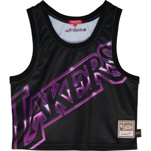 Mitchell & Ness Women's lakers big face 4.0 crop jersey Noir M Mitchell & Ness Women's lakers big face 4.0 crop jersey Noir M