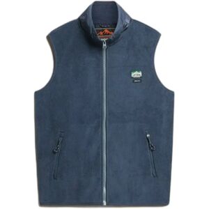 Fleece vest Superdry Active Bleu S Fleece vest Superdry Active Bleu S