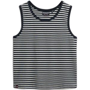 Women's tank top Superdry Jersey Athletic Essentials Blanc L Women's tank top Superdry Jersey Athletic Essentials Blanc L