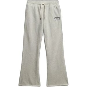 Embroidered women's flare joggers Superdry Athletic Gris 2XS Embroidered women's flare joggers Superdry Athletic Gris 2XS