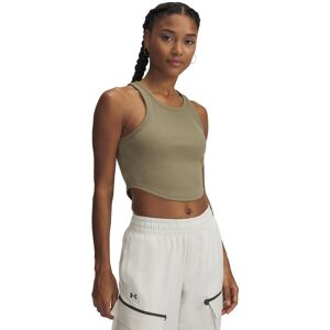 Women's tank top Under Armour Rival Rib Gris L Women's tank top Under Armour Rival Rib Gris L
