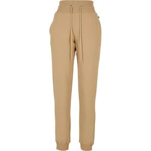 High-waisted plus-size women's organic joggers Urban Classics Beige 4XL High-waisted plus-size women's organic joggers Urban Classics Beige 4XL