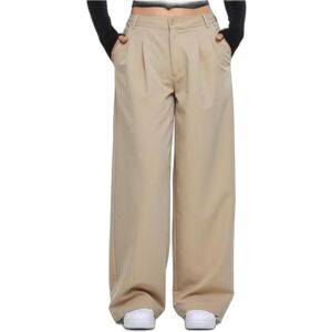 Women's joggers Urban Classics Organic Ultra Beige S Women's joggers Urban Classics Organic Ultra Beige S