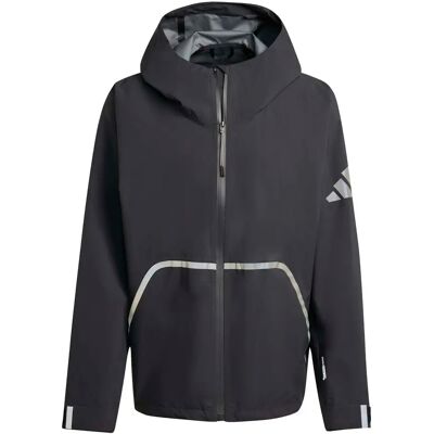 Waterproof jacket with zipped hood adidas Myshelter Climaproof Noir L Waterproof jacket with zipped hood adidas Myshelter Climaproof Noir L