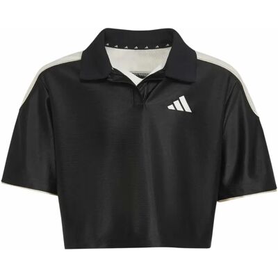 Girl's polo shirt adidas Stadium Noir 7/8 ans Girl's polo shirt adidas Stadium Noir 7/8 ans