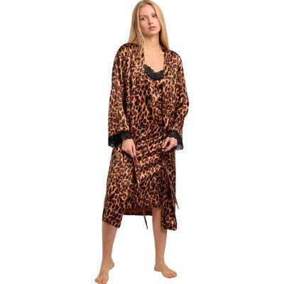 Long Robe for Women Admas Skin Luxe Marron M Long Robe for Women Admas Skin Luxe Marron M