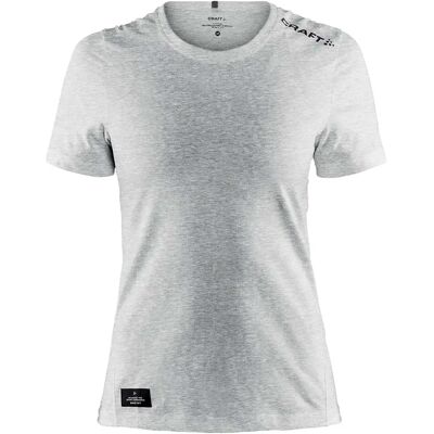 Craft 1907389 Grey Melange Unisex Sports T-Shirt - T-Shirt Craft 1907389 Grey Melange Unisex Sports T-Shirt - T-Shirt