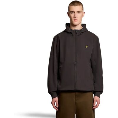 Hooded jacket Lyle & Scott Softshell Bronze S Hooded jacket Lyle & Scott Softshell Bronze S