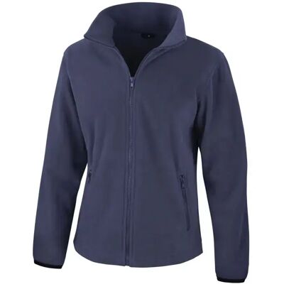 Essential women's full zip fleece Result Bleu M Essential women's full zip fleece Result Bleu M