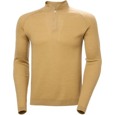 Long-sleeved 1/2 zip jersey Helly Hansen Lifa Marron XL Long-sleeved 1/2 zip jersey Helly Hansen Lifa Marron XL