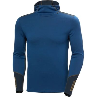 Hooded base layer Helly Hansen Lifa Merino Bleu XL Hooded base layer Helly Hansen Lifa Merino Bleu XL