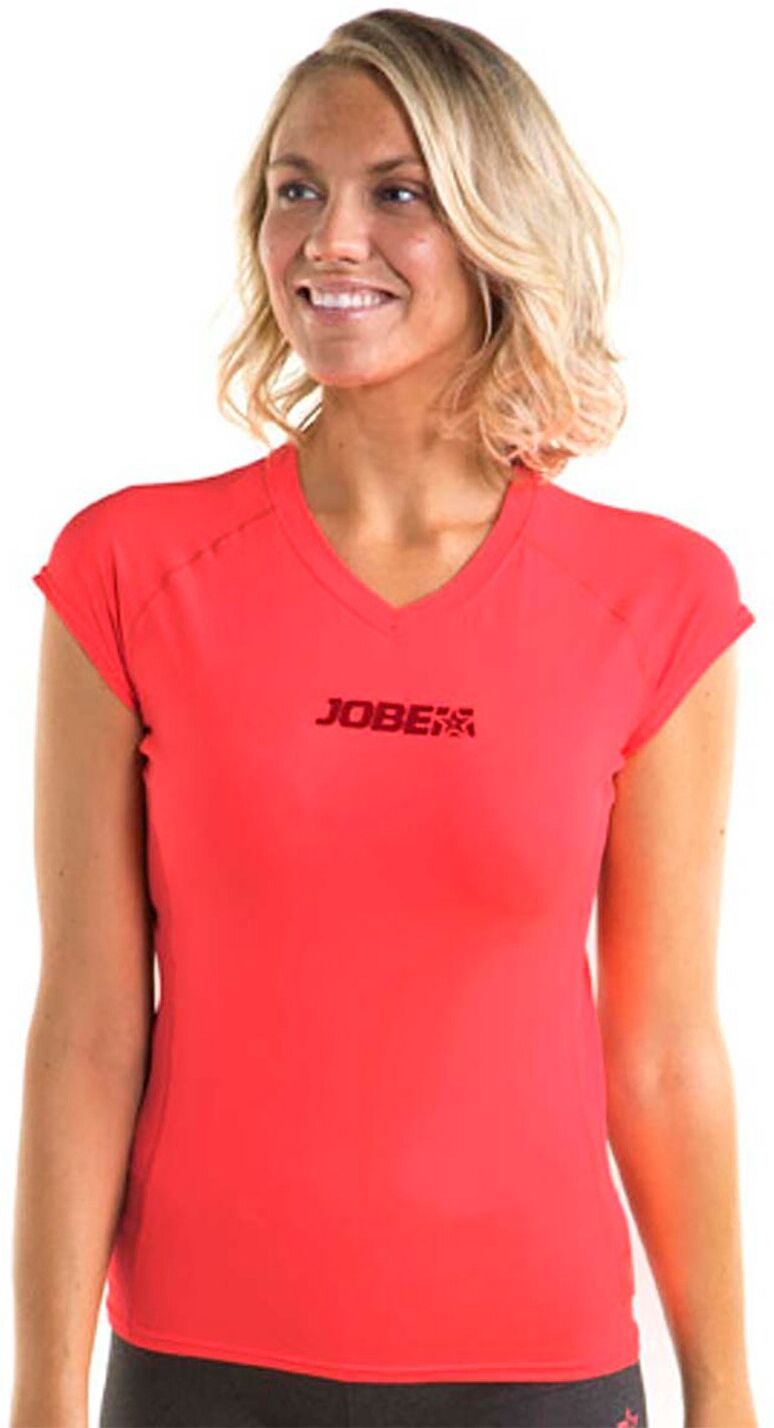 Women's V-neck rash guard Jobe Sports Rose S