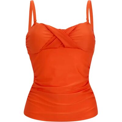 Women's tankini swimsuit top Regatta Aceana III Orange 46 Women's tankini swimsuit top Regatta Aceana III Orange 46