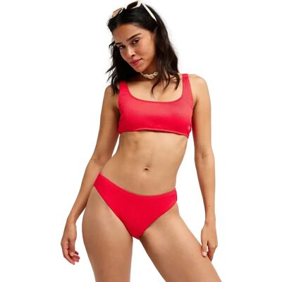Women's swimsuit bottoms Roxy Love Rouge L Women's swimsuit bottoms Roxy Love Rouge L