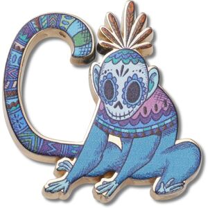 Jibbitz Crocs Frida Kahlo Monkey Bleu One size Jibbitz Crocs Frida Kahlo Monkey Bleu One size