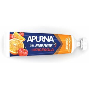 Pack of 5 acerola orange energy gels for difficult passages, including 1 free gel Apurna Bleu 35 g Pack of 5 acerola orange energy gels for difficult passages, including 1 free gel Apurna Bleu 35 g